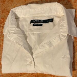 Lauren Ralph Lauren Men's Crisp White Dress Shirt